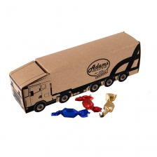 1585kr Truck van kraft papier